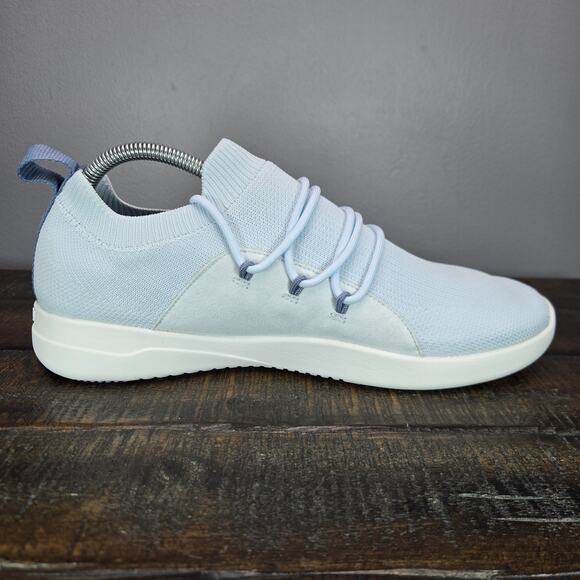NEW Vessi Cityscape Classic Mens Size 10 Lace Up Waterproof Shoes Daydream Blue